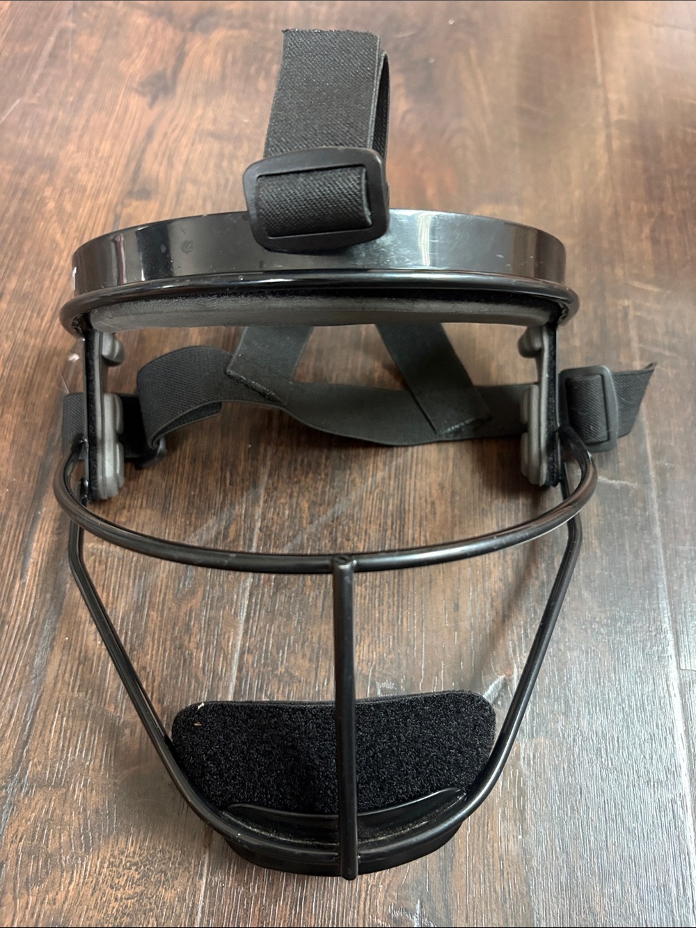 RIP-IT Black Softball Face Mask Adjustable One Size Unisex Kids